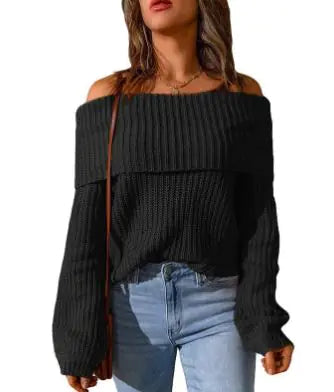 The Cozy Off-Shoulder Sweater