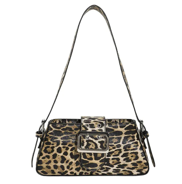 Leopard Print Shoulder Bag