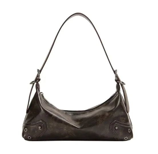 Retro Leather Shoulder Bag