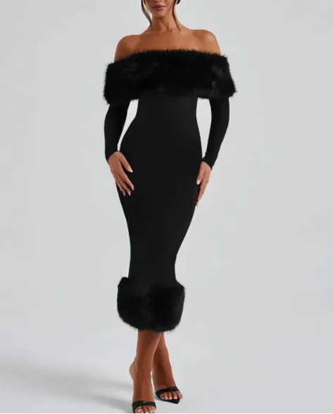 Fur Ever Chic Dress