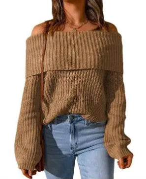 The Cozy Off-Shoulder Sweater