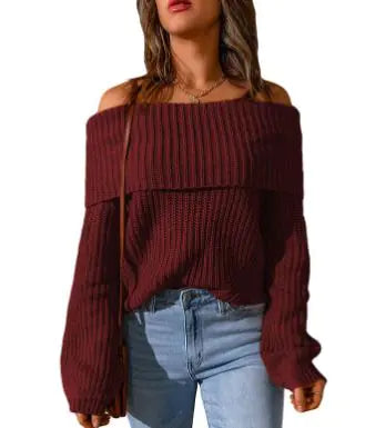 The Cozy Off-Shoulder Sweater