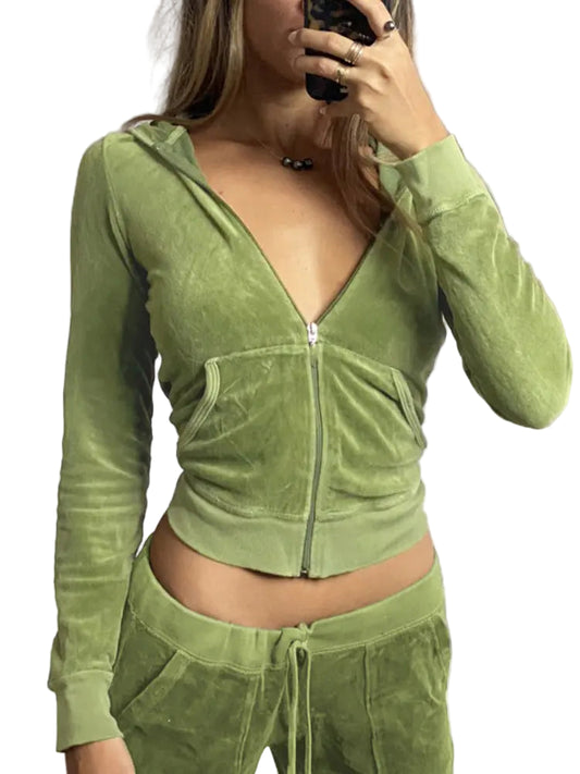 Cozy Velvet Two-Piece Set