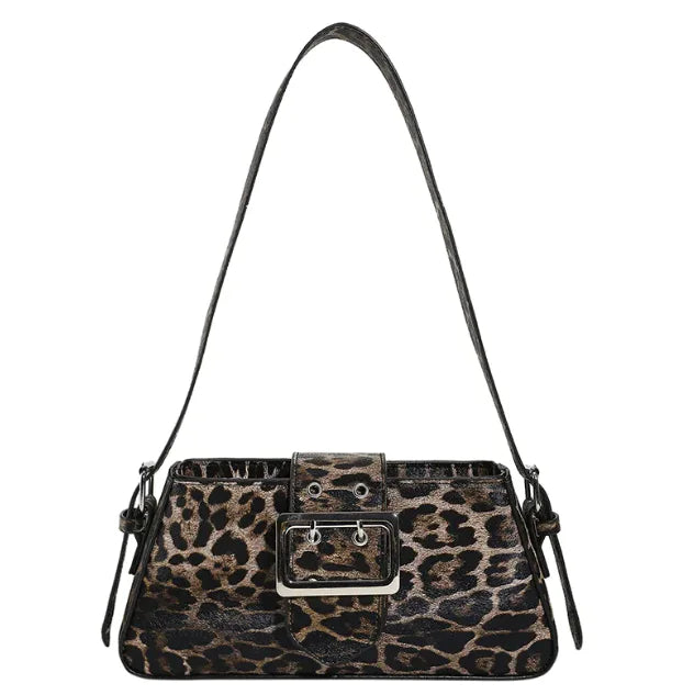 Leopard Print Shoulder Bag