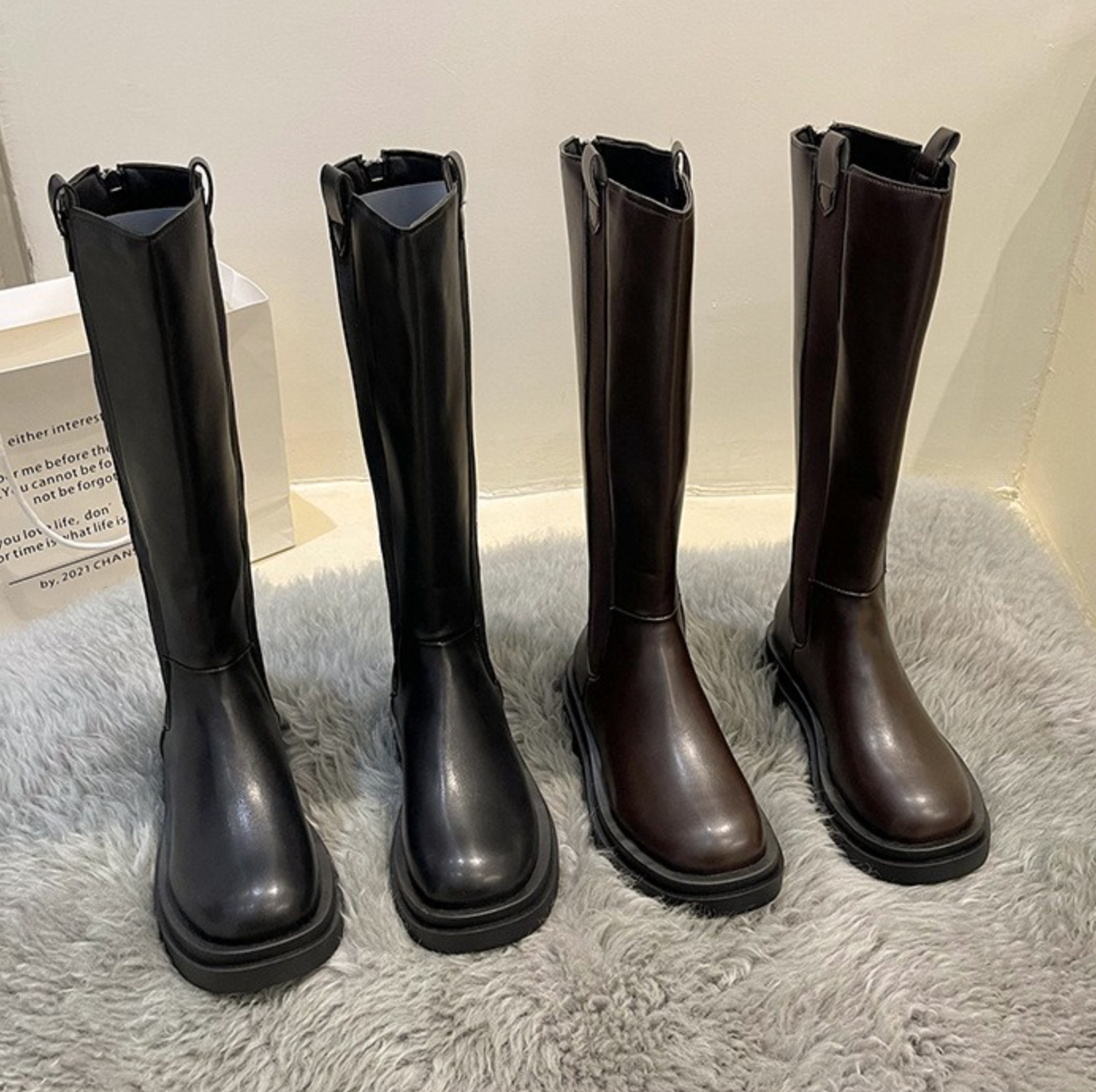 Noir Luxe Boots