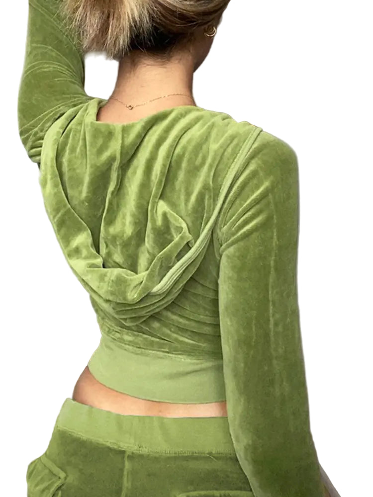 Cozy Velvet Two-Piece Set