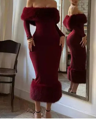 Fur Ever Chic Dress