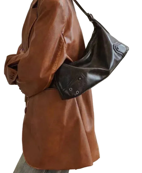 Retro Leather Shoulder Bag