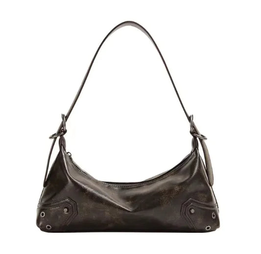 Retro Leather Shoulder Bag