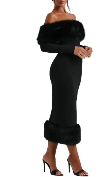Fur Ever Chic Dress