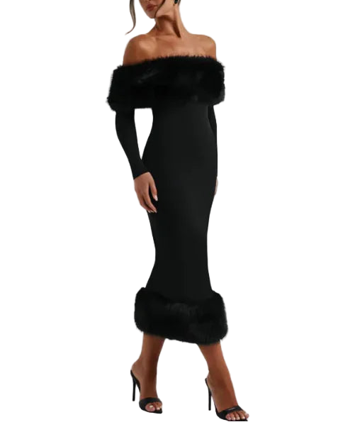 Fur Ever Chic Dress