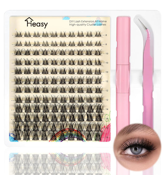 C-Curl Wispy Cluster Kit – 144 pcs (8–16mm)